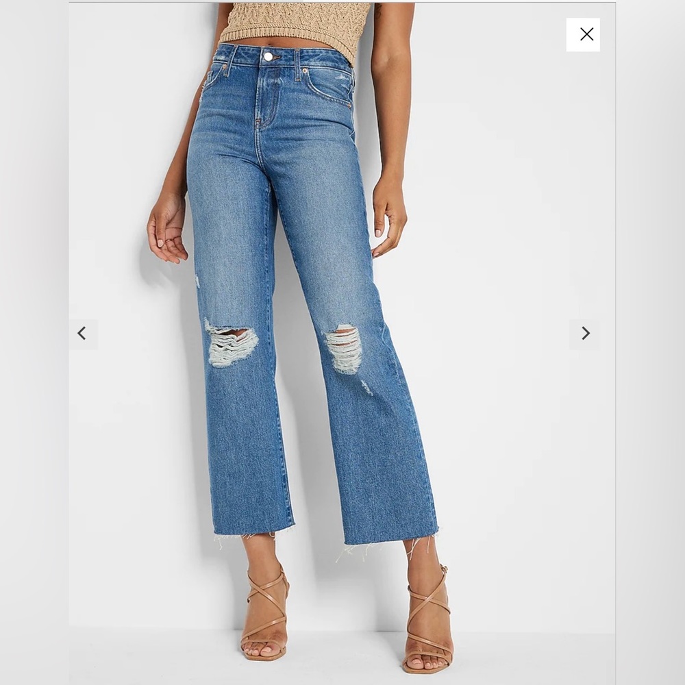 Express 90s Ankle Length Boot Cut Jeans